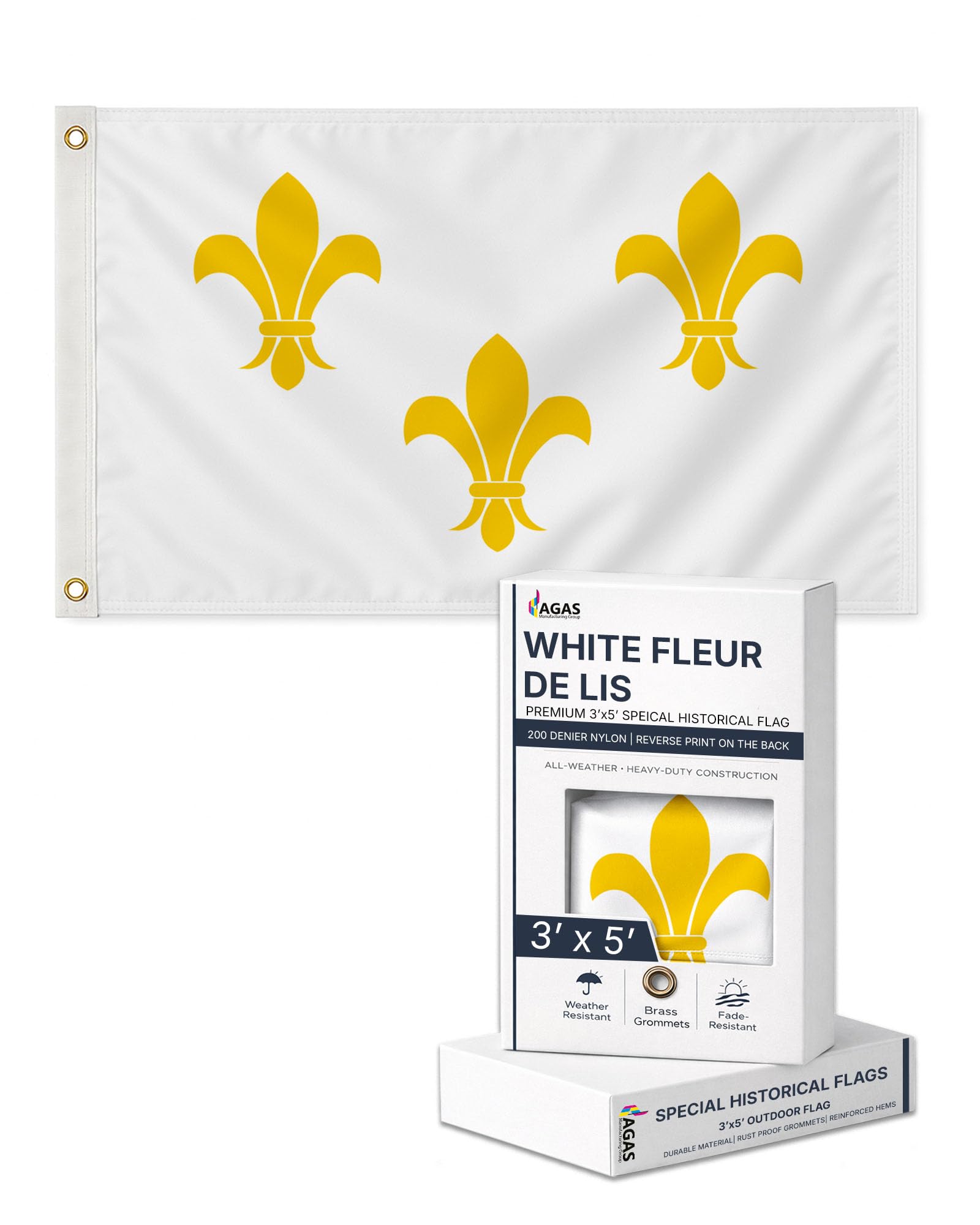 AGAS 3X5 Ft US Sons of Liberty Rebellious Stripes American Revolution History Flags - Printed 200D Nylon with Brass Grommets United States Historical Flag