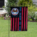 uss-Barry DD 933 Destroyer flag Ship House Flag Garden Flag For Veteran's Day, Double Sided-USA Flags Premium Polyester-Decorative Indoor Outdoor Flag