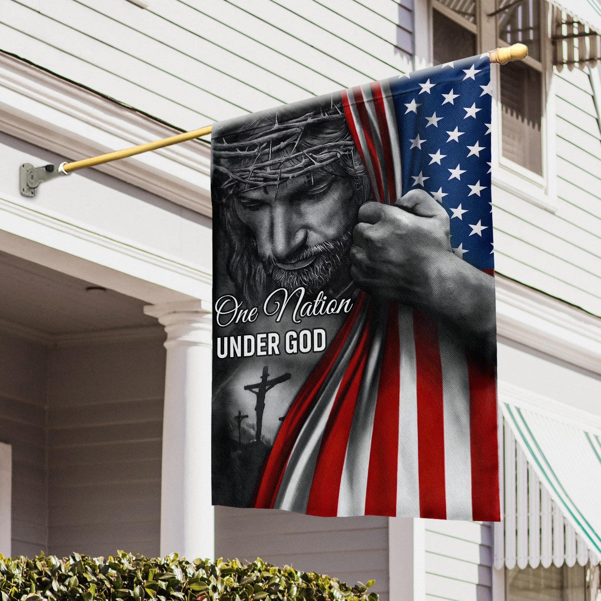 FLAGWIX American Flag - We The People Betsy Ross 1776 An Appeal To Heaven Pine Tree Flag TPT1923F, House Flag (29.5" x 39.5") - USA Flags Premium Polyester - Decorative Indoor Outdoor Flag