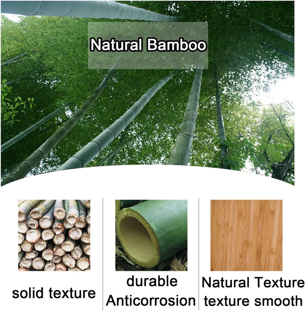 LIGUOYI 3 Tier Ladder Plant Shelves Flower Holder Racks Hanging Multi Plant Pot Holder Folding Display Shelving Bamboo Plant Stand Plants Shelf Unit Holder for Garden Balcony Living Room Patio